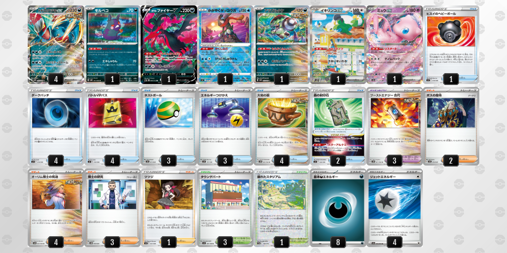 トドロクツキexシティリーグTOP8レシピ20231028_1