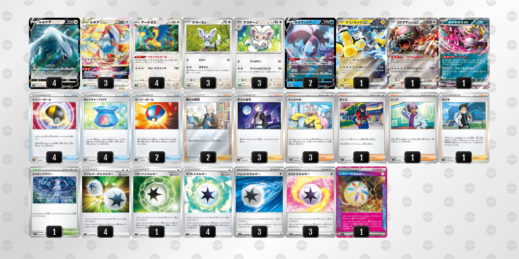 ルギアVSTAR優勝レシピ20240707_2