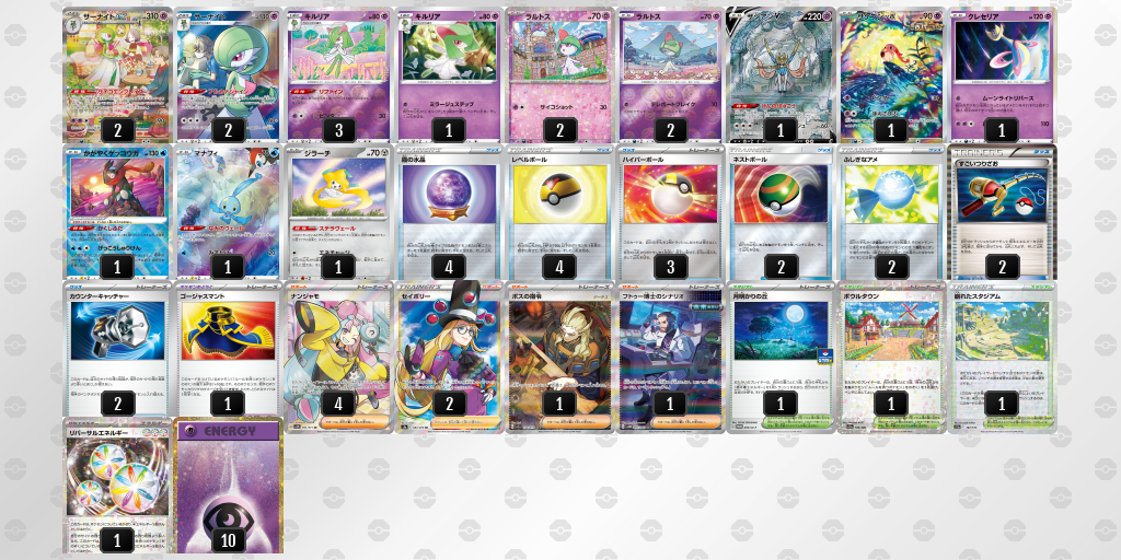 サーナイトex優勝レシピ20231210