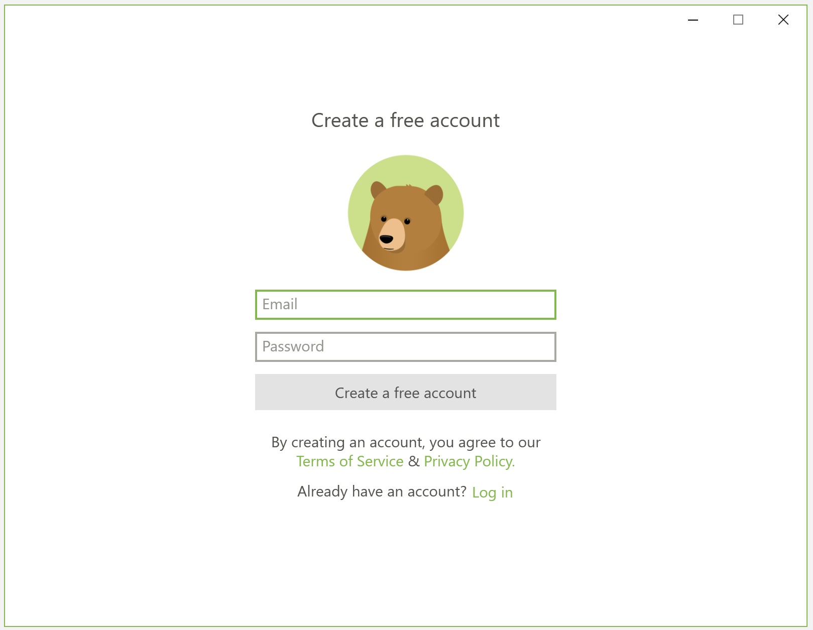 TunnelBear会員登録